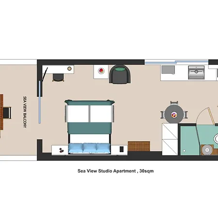 Apartment Mit Atemberaubendem Ausblick In *